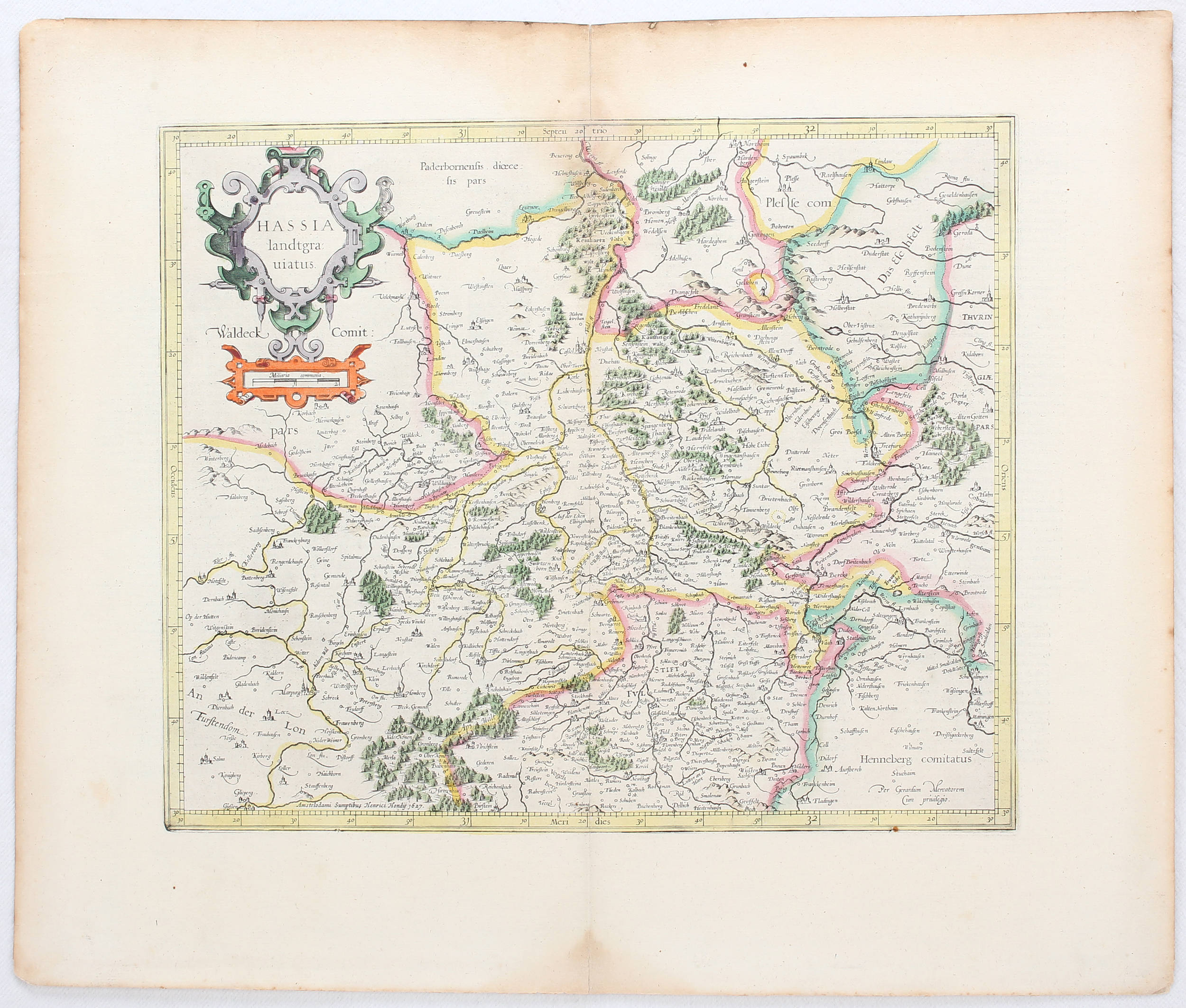 Hessen, Landgrafschaft. Homann / 4 Bll.