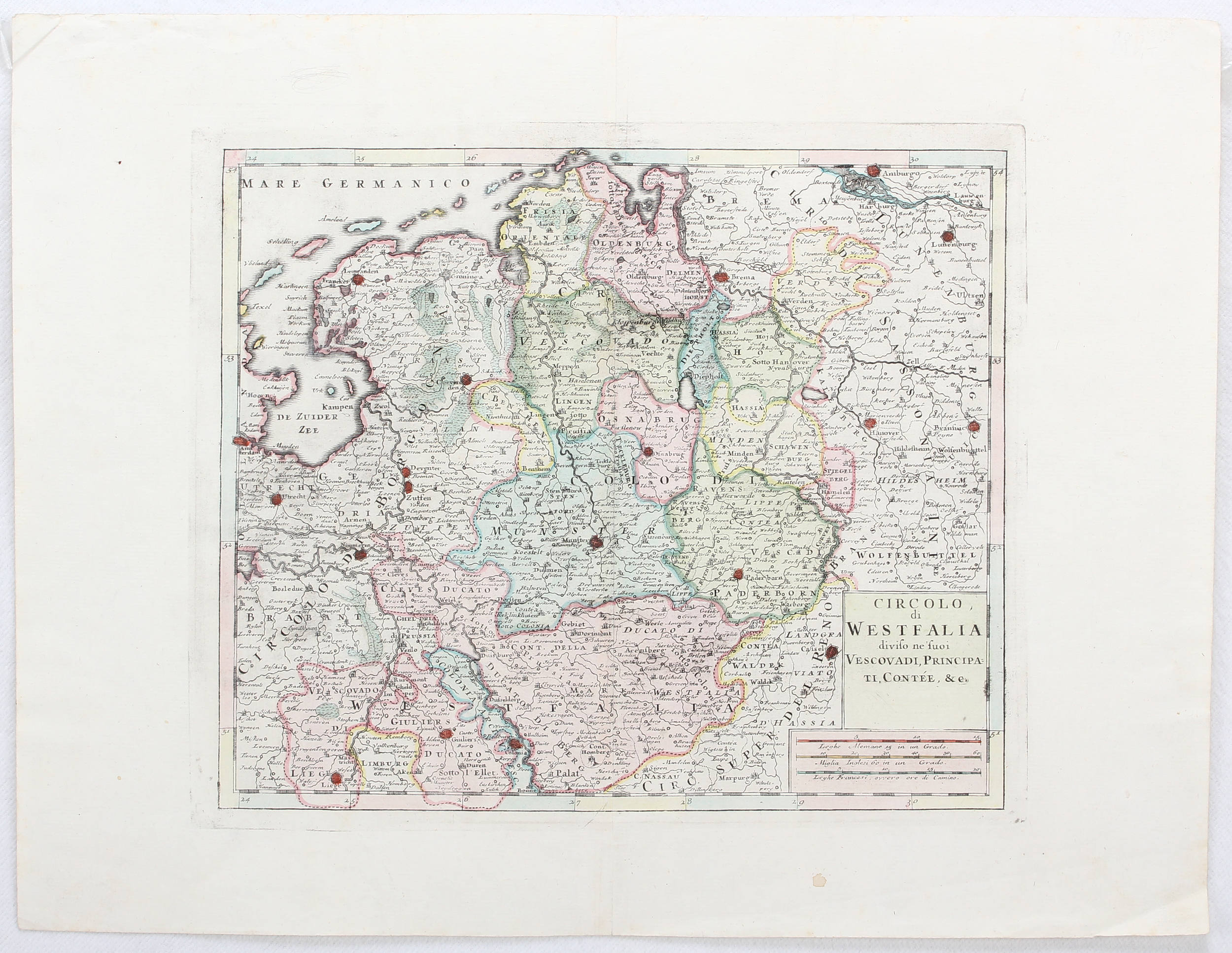 Westfalen. G. Mercator / 4 Bll.
