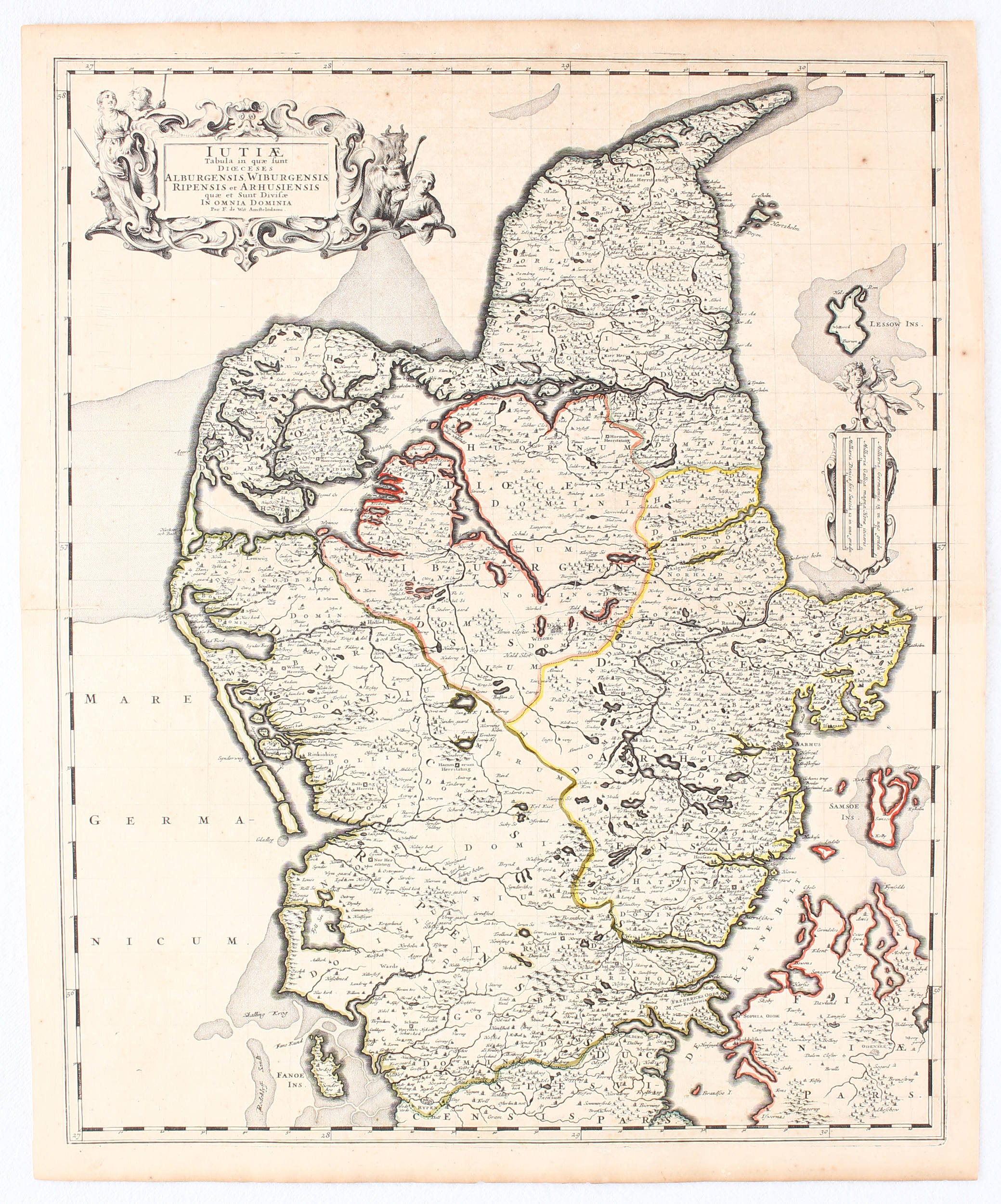 Jütland. Warberg / 4 Bll.
