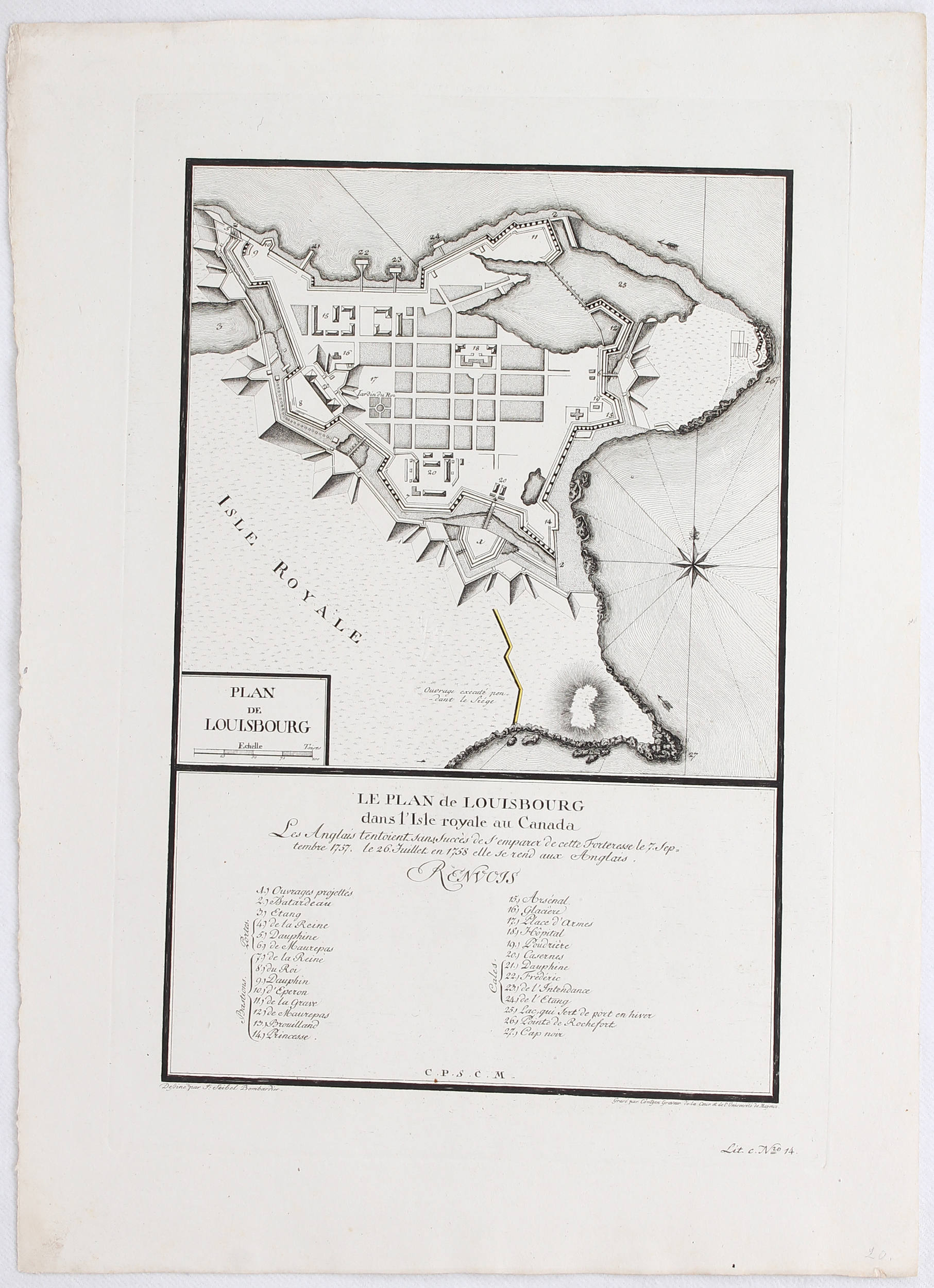 Louisbourg. Cöntgen