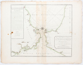 Straße von Gibraltar. Treuttel & Würtz / 5  Bll.