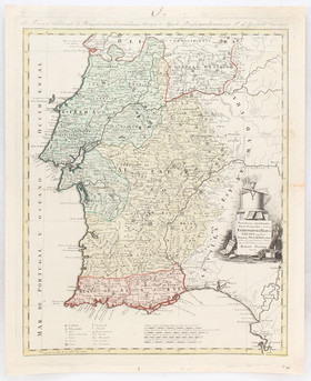 Portugal. 2 Bll. Homann Erben