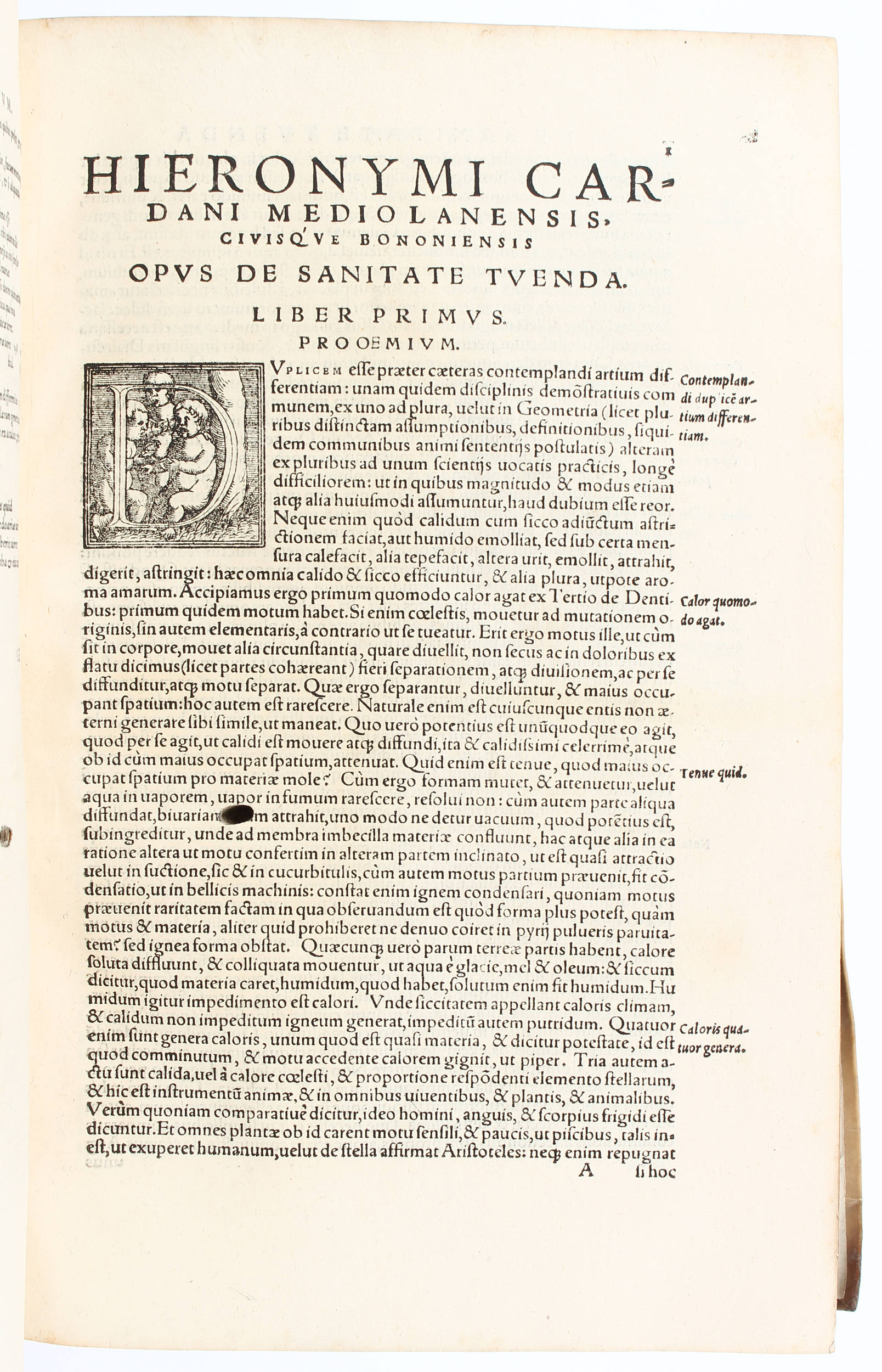 Cardano, Opus novum. 1582