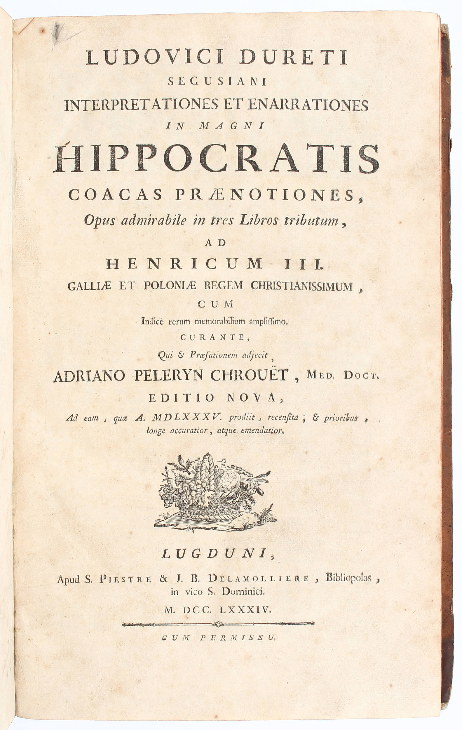 Duret, Interpretationes Hippocratis