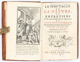 Pluche, Spectacle. 9 Bde.