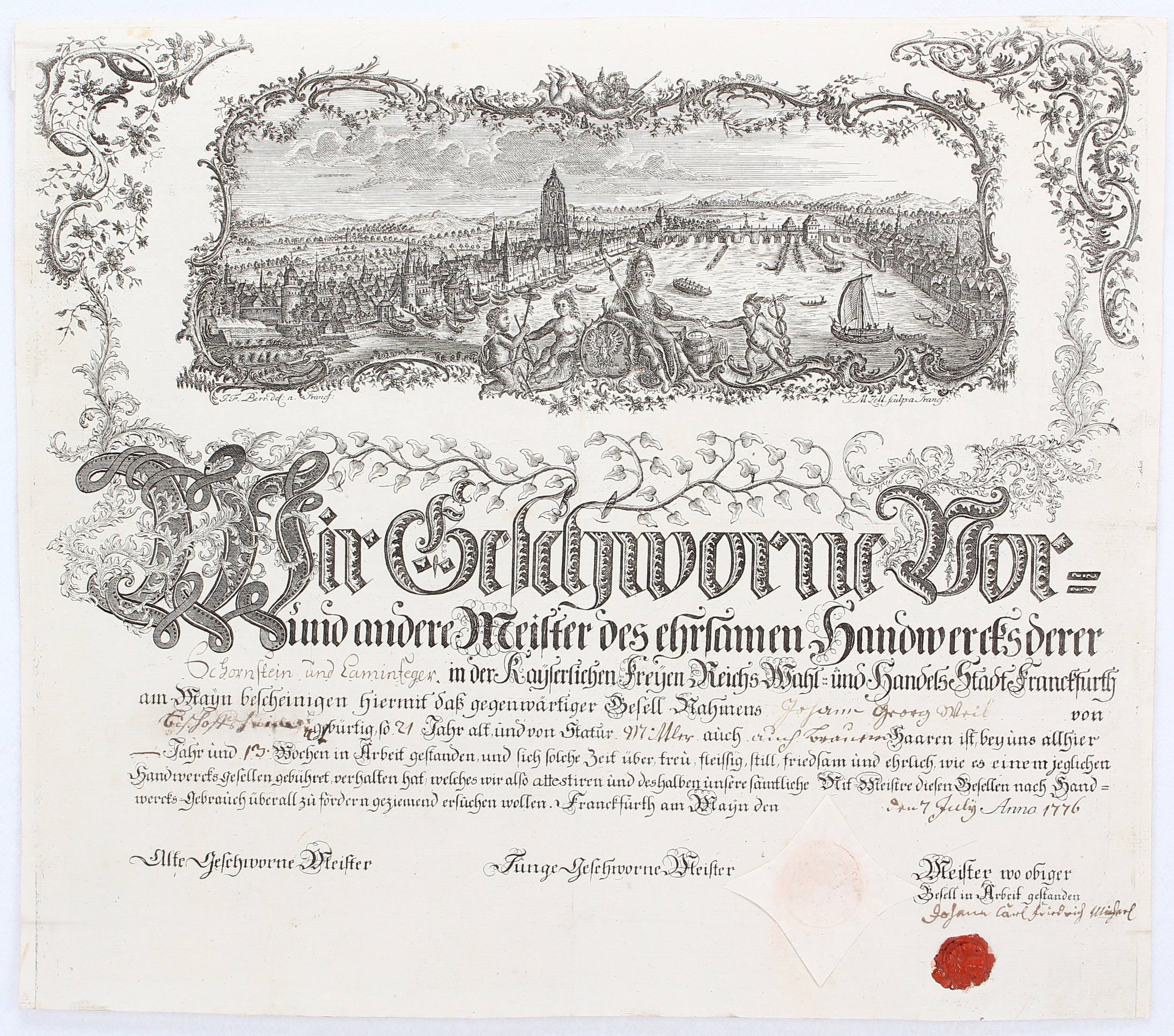 Frankfurt. Kundschaft. Berr-Zell