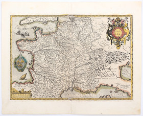 Frankreich. Postel-Ortelius
