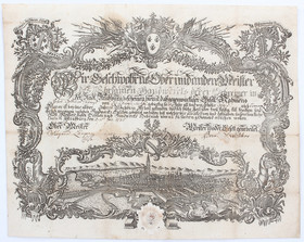 Straßburg. Kundschaft. 2 Bll.