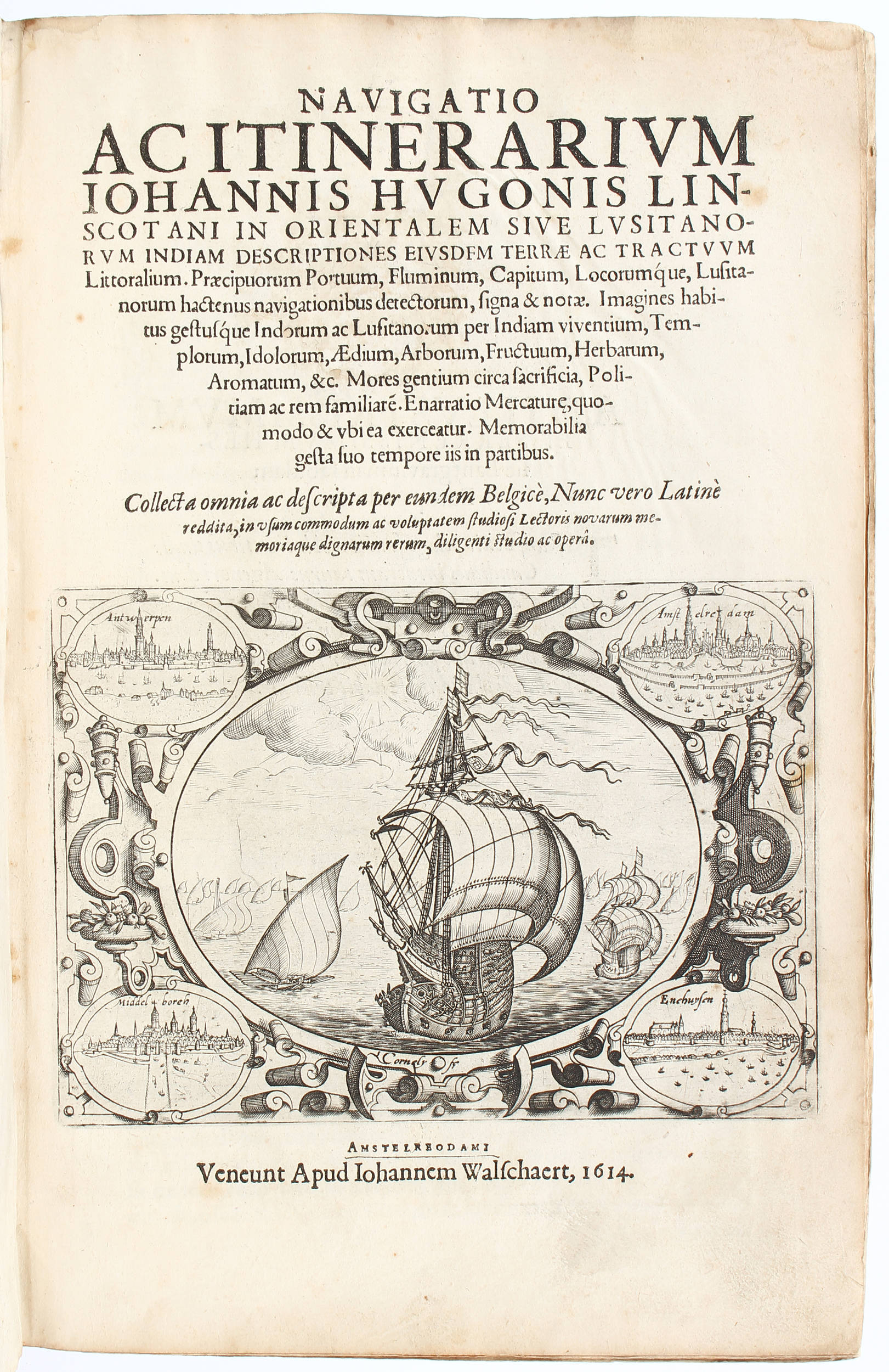 Linschoten, Navigatio ac itinerarium