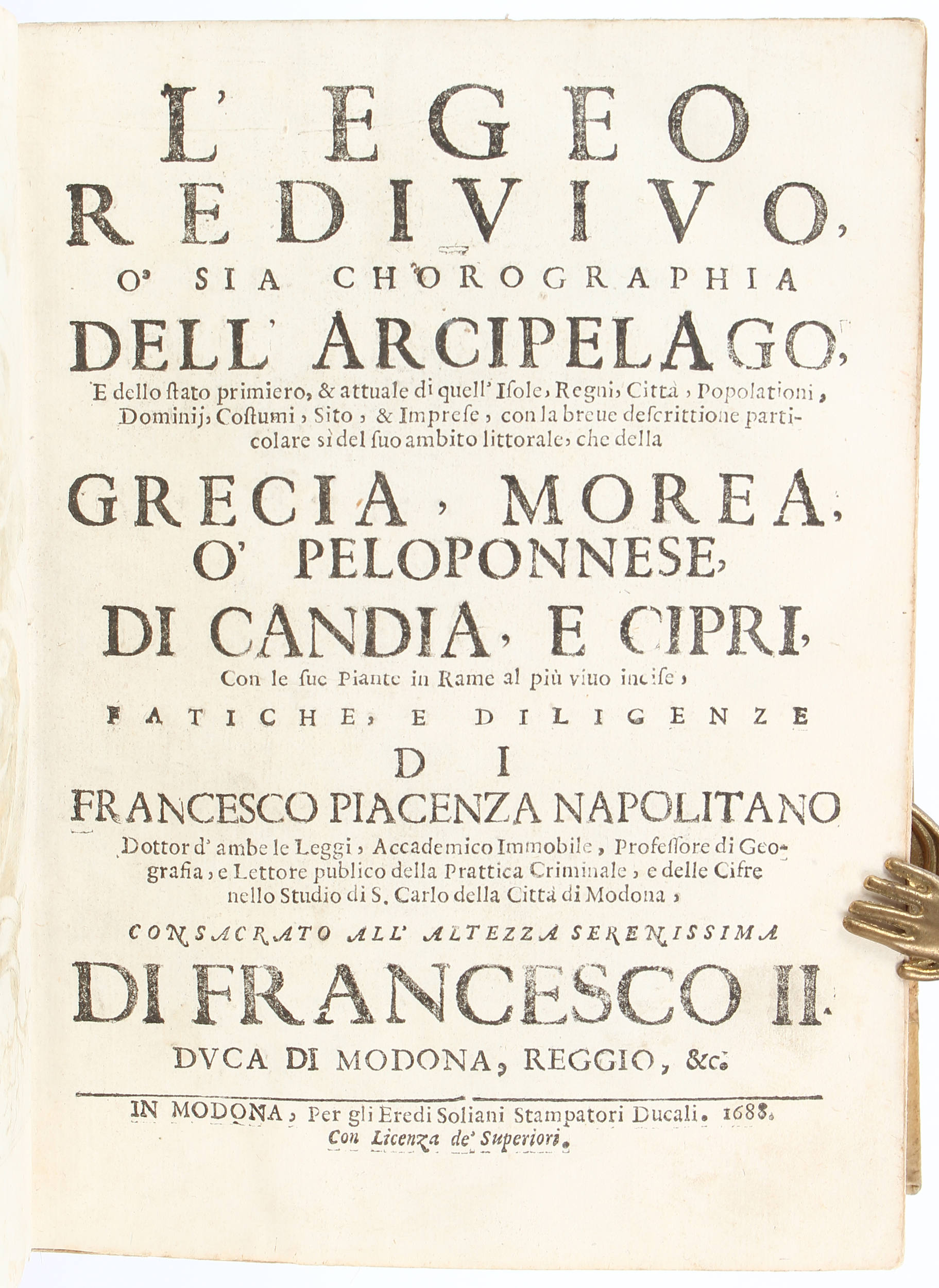 Piacenza, L'Egeo