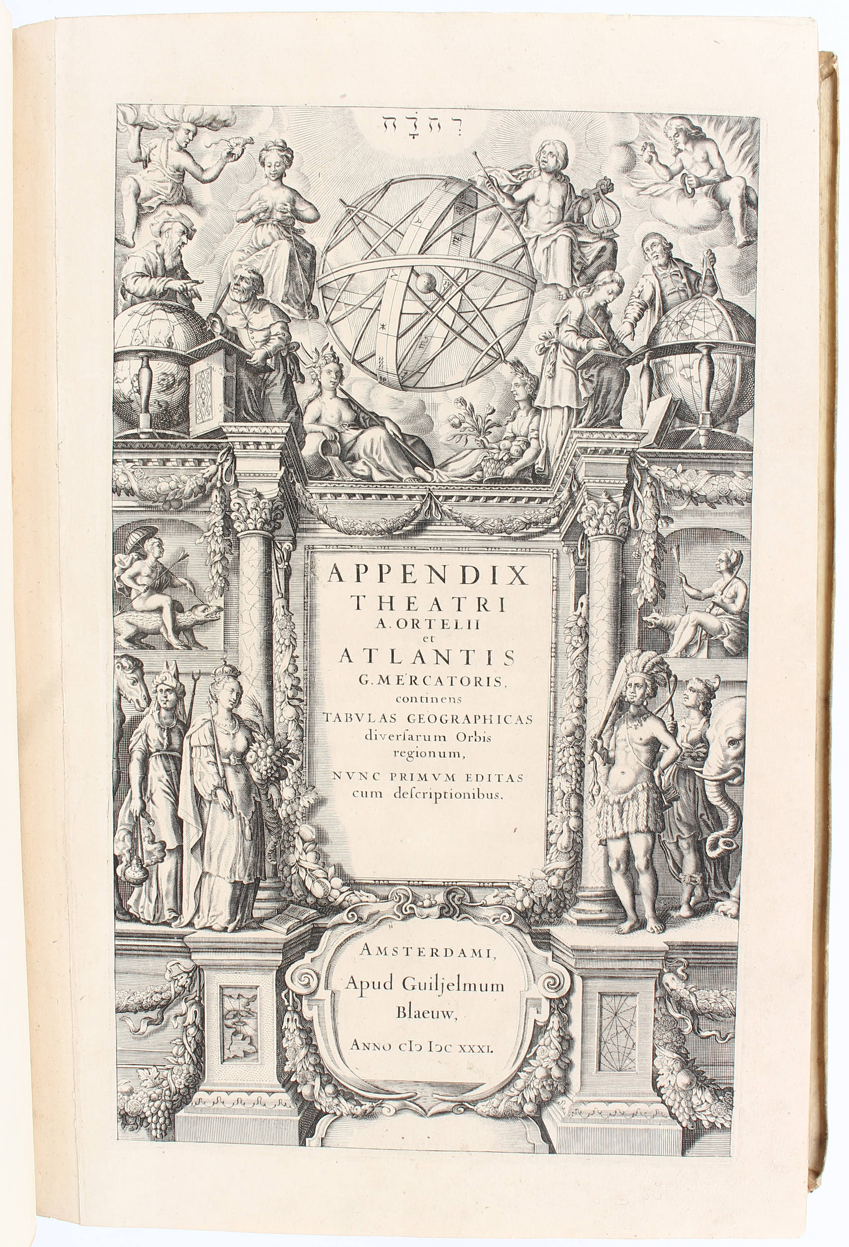 Blaeu, Appendix Theatri A. Ortelii