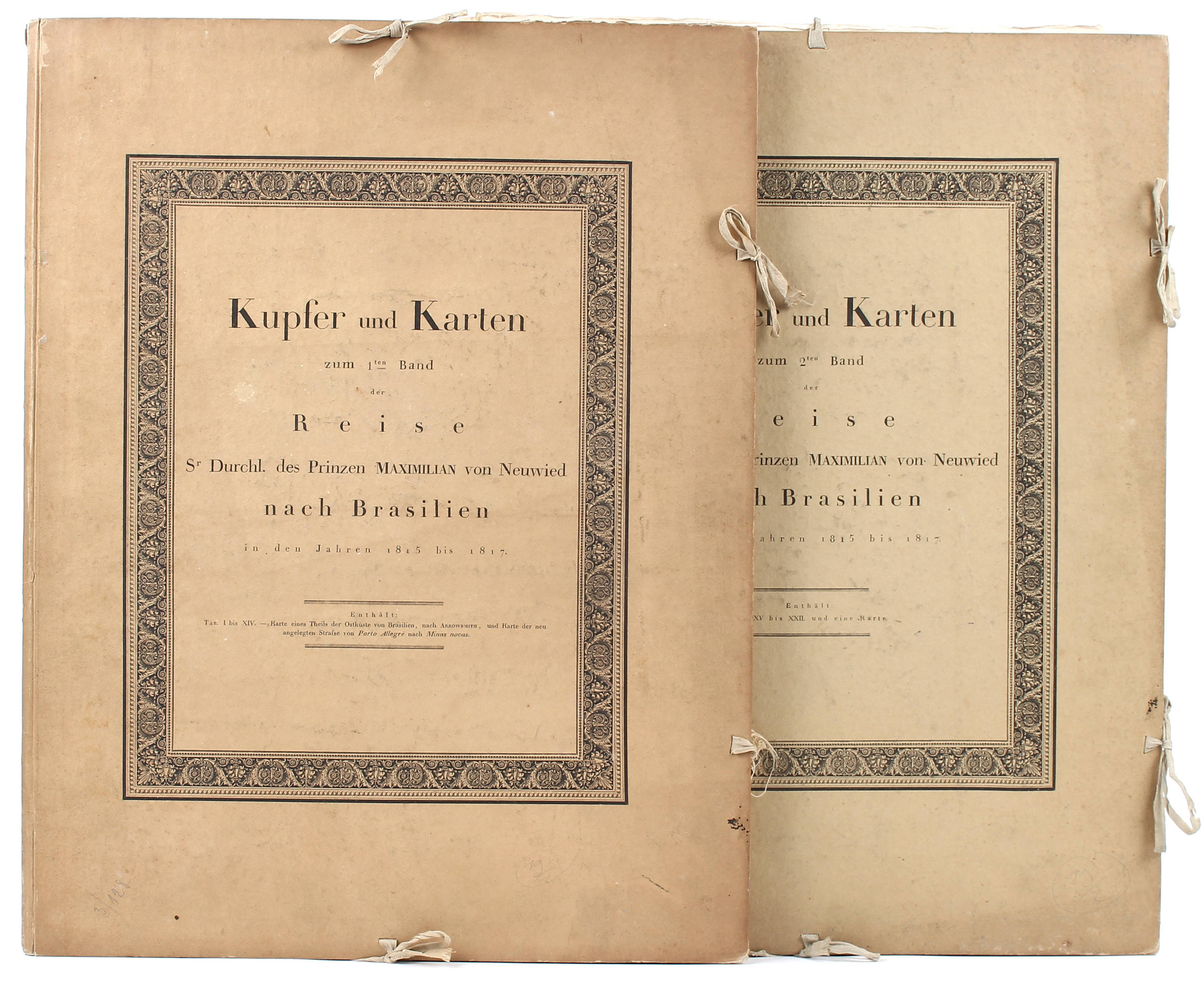 Maximilian, Brasilien. 2 Tafelbde.