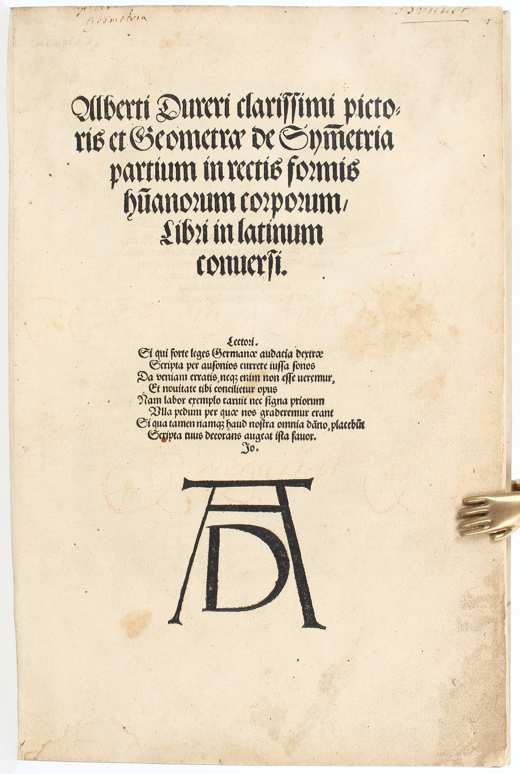 Dürer, De Symmetria