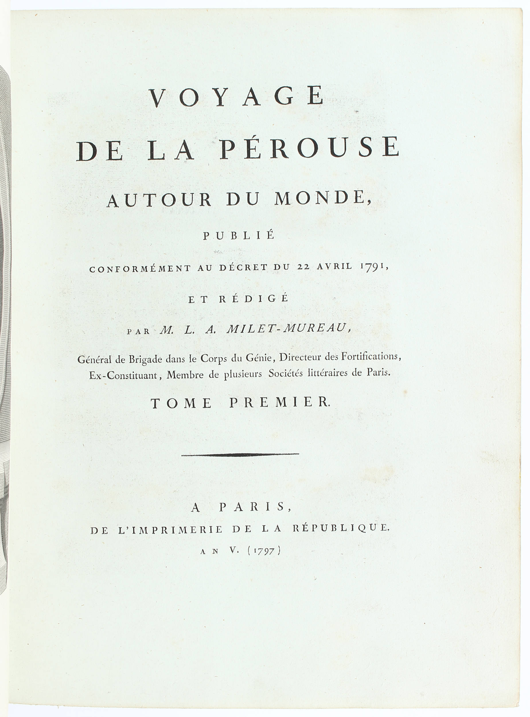 La Pérouse, Voyage. 5 Bde.