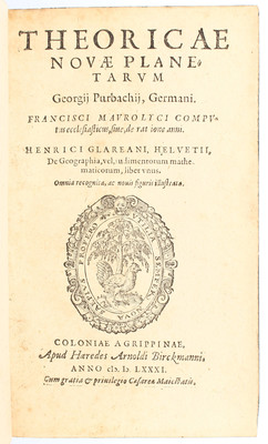Peurbach, Theoricae novae planetarum