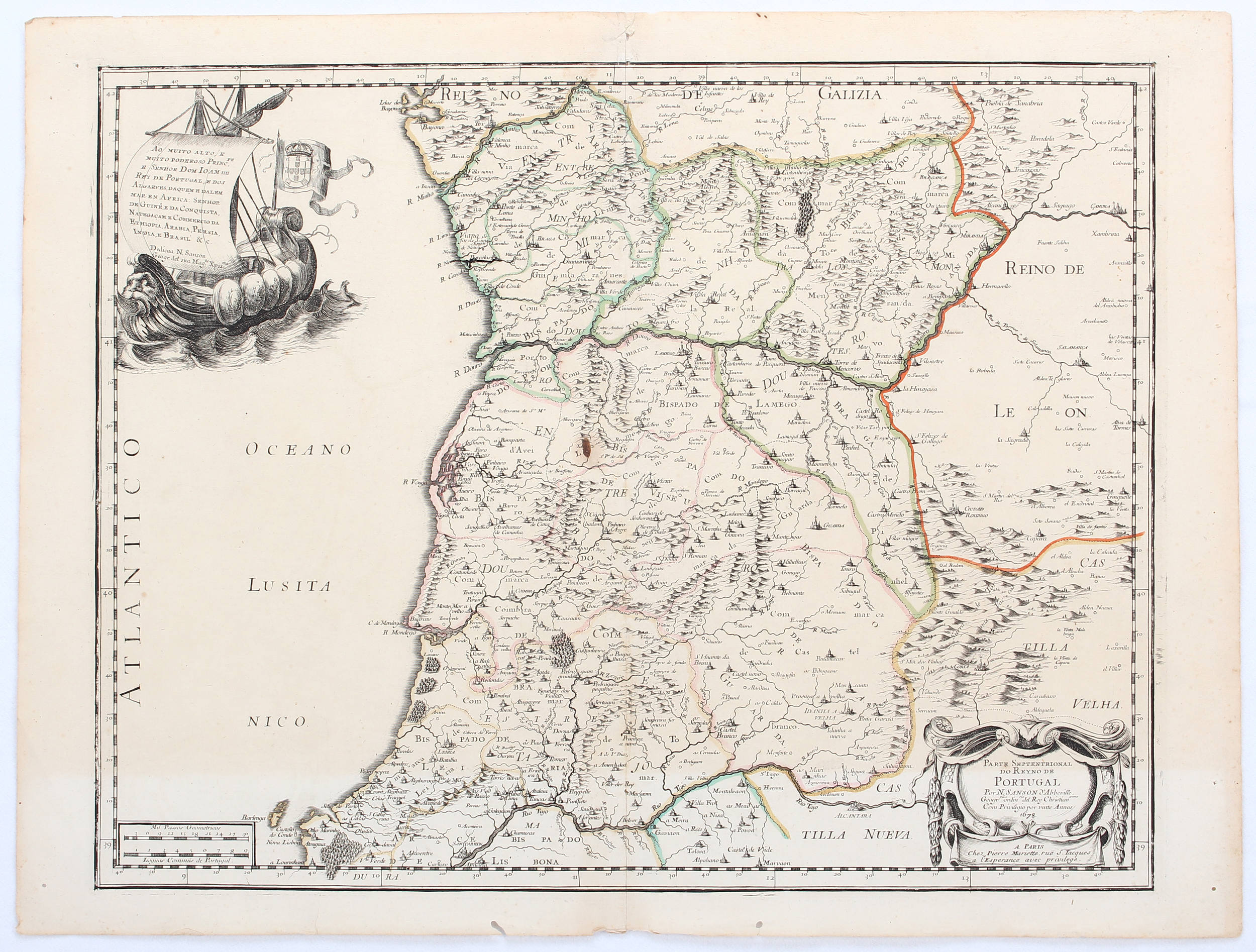 Portugal. W. & J. Blaeu / 2 Bll.