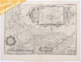 Oberitalien. 4 Bll. (Ortelius)
