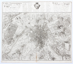 Paris. Delagrive-Homann Erben