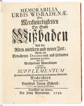 Schenck, Memorabilia Wisbadenae
