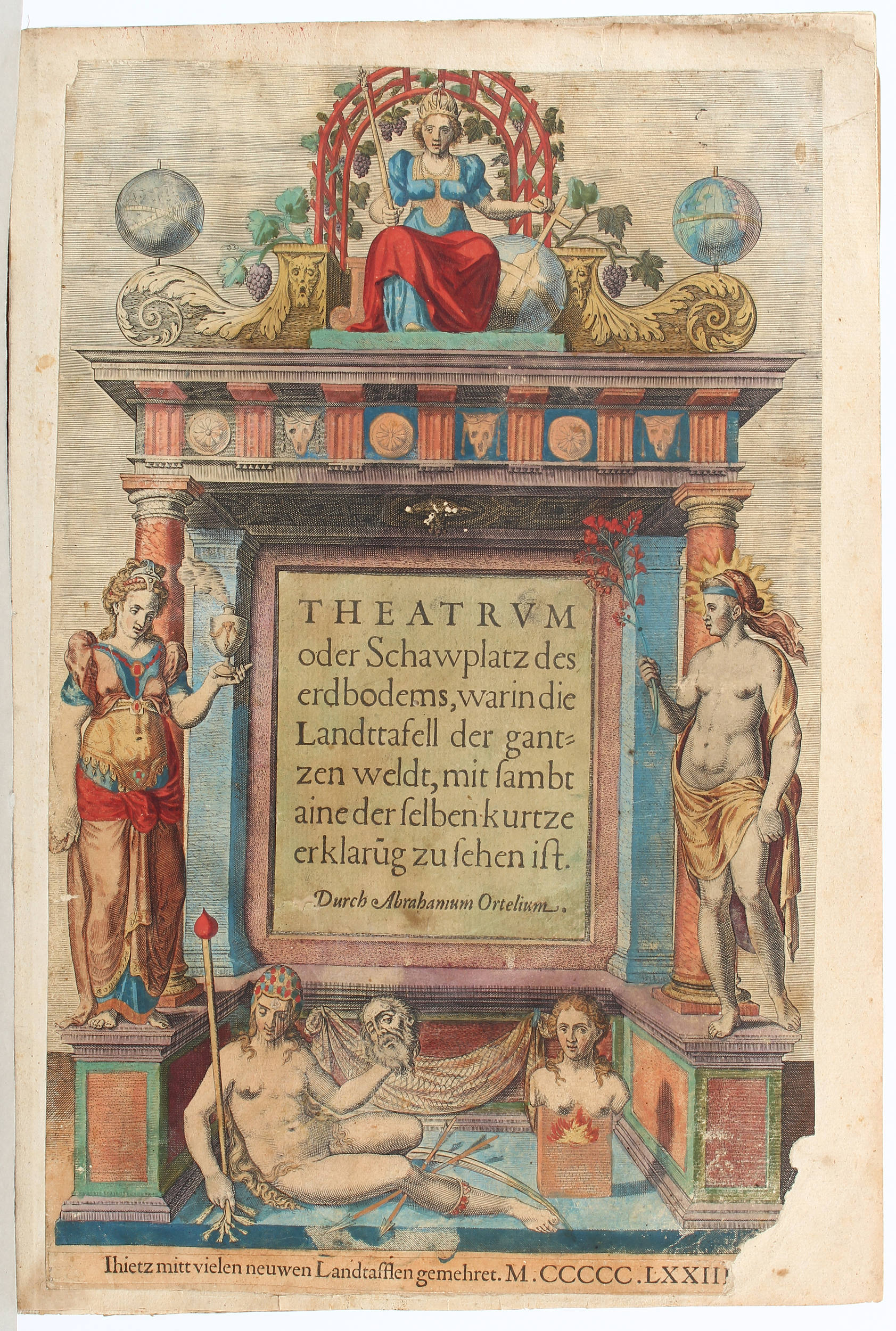Ortelius, Theatrum oder Schawplatz 1573