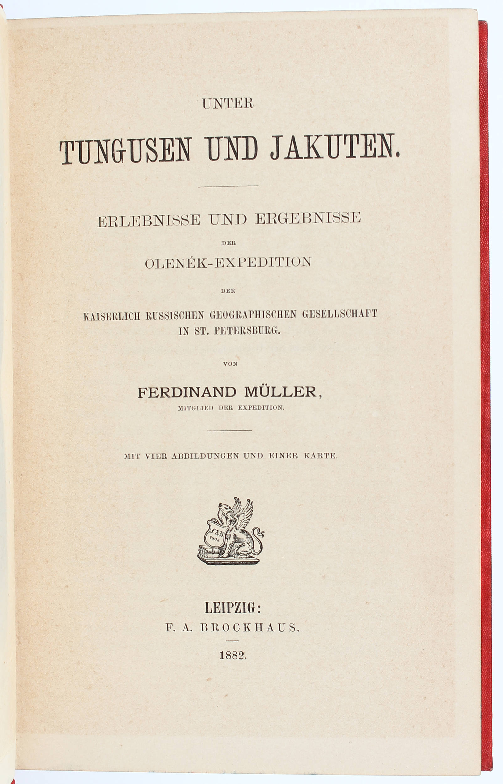 Müller, Unter Tungusen und Jakuten