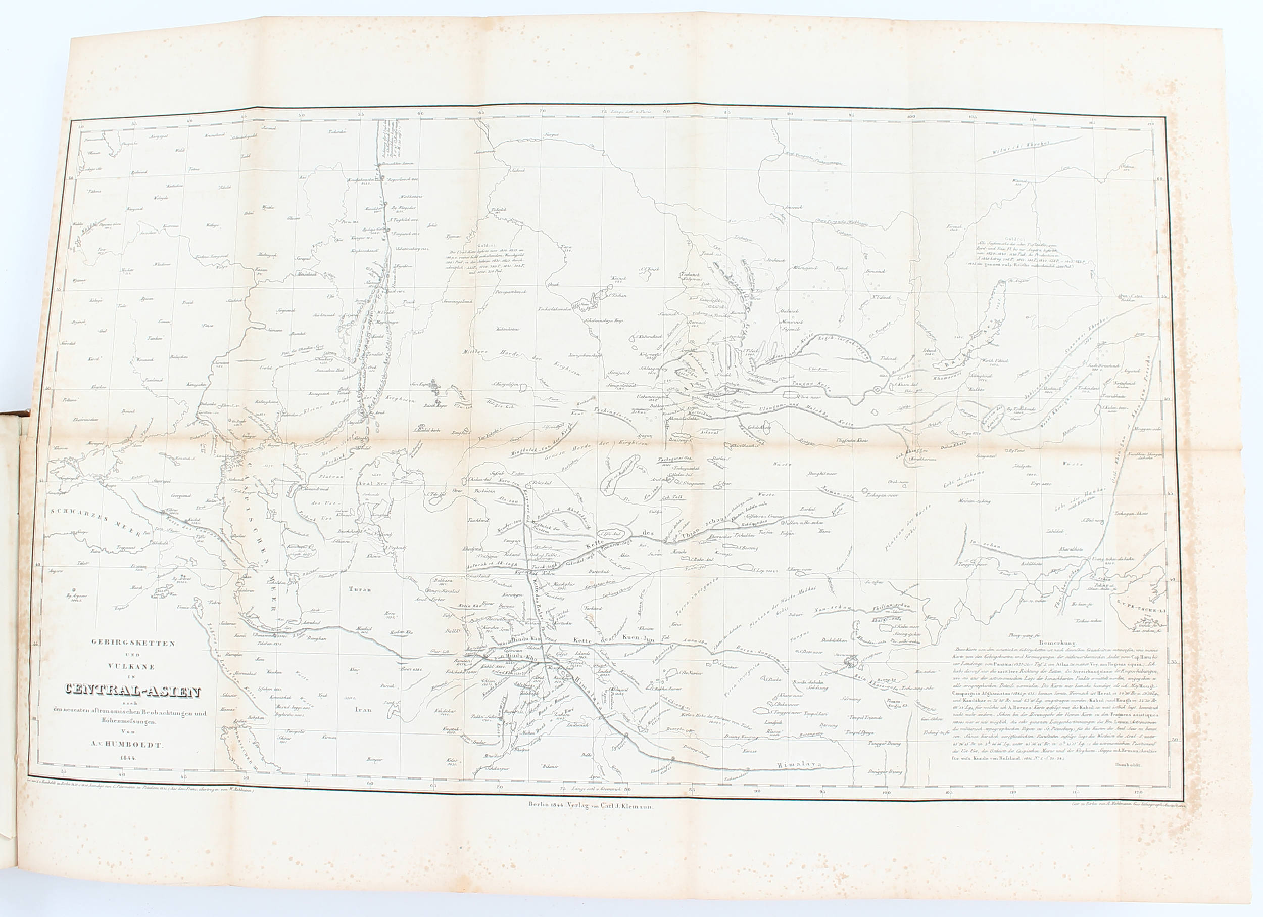 Humboldt, Central-Asien. 2 Bde.