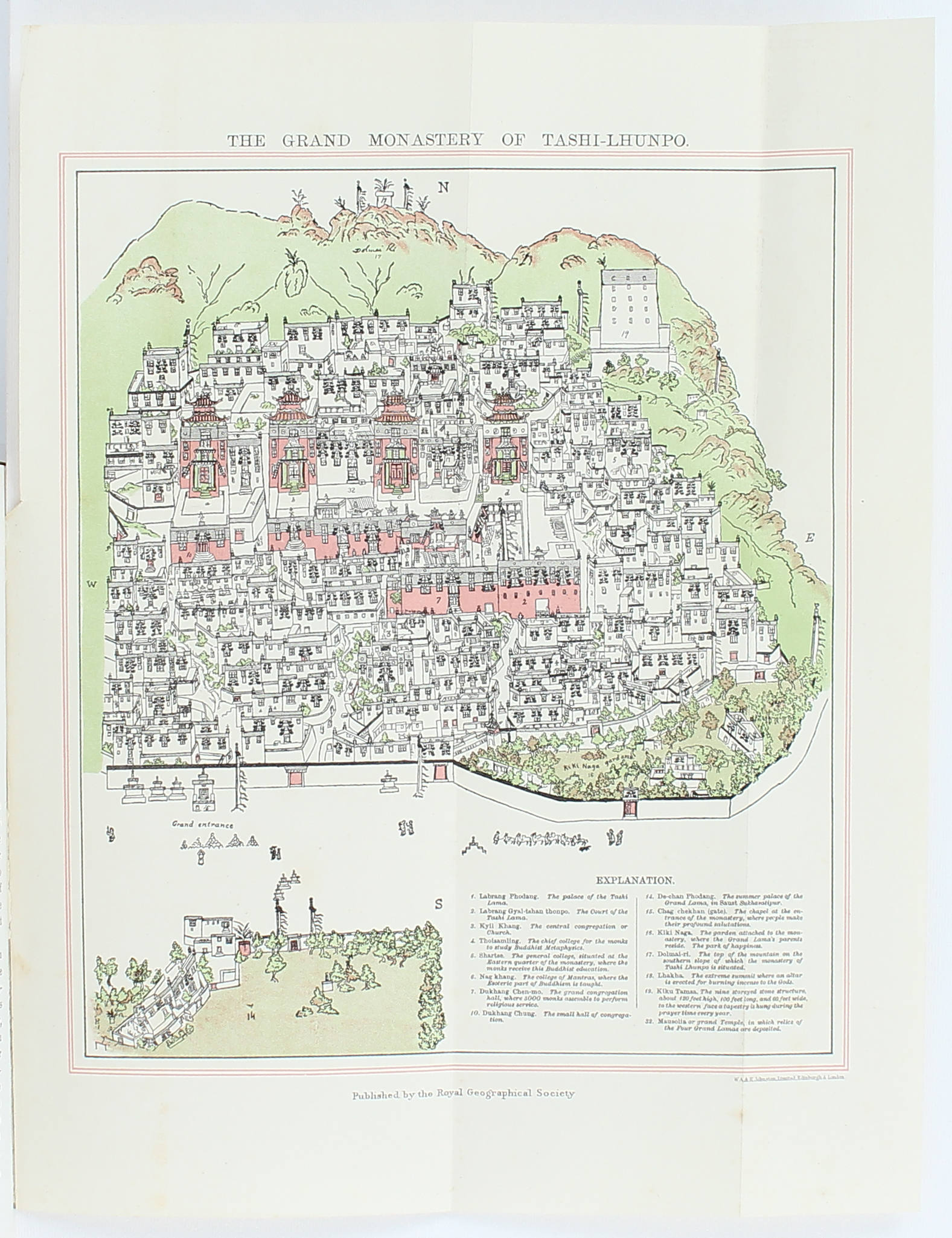 Sarat Chandra Das, Lhasa and Central Tibet