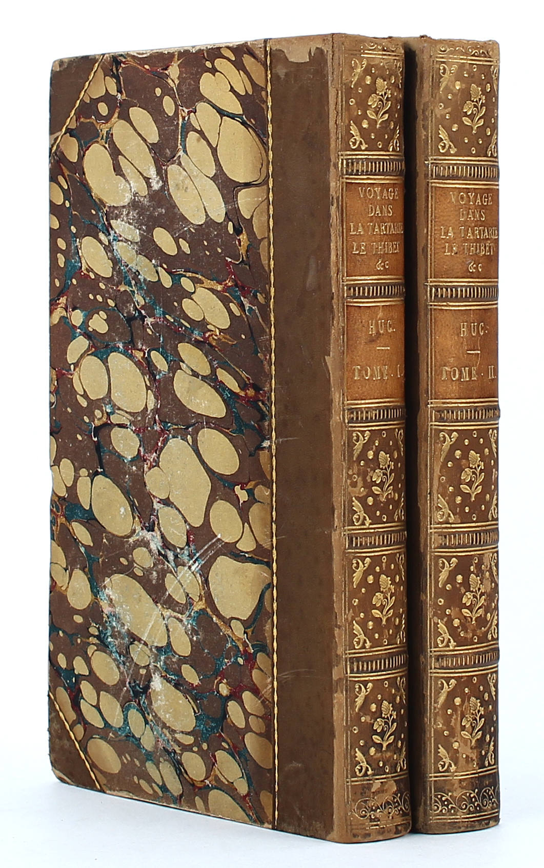 Huc, La Tartarie, le Thibet et la Chine. 2 Bde.