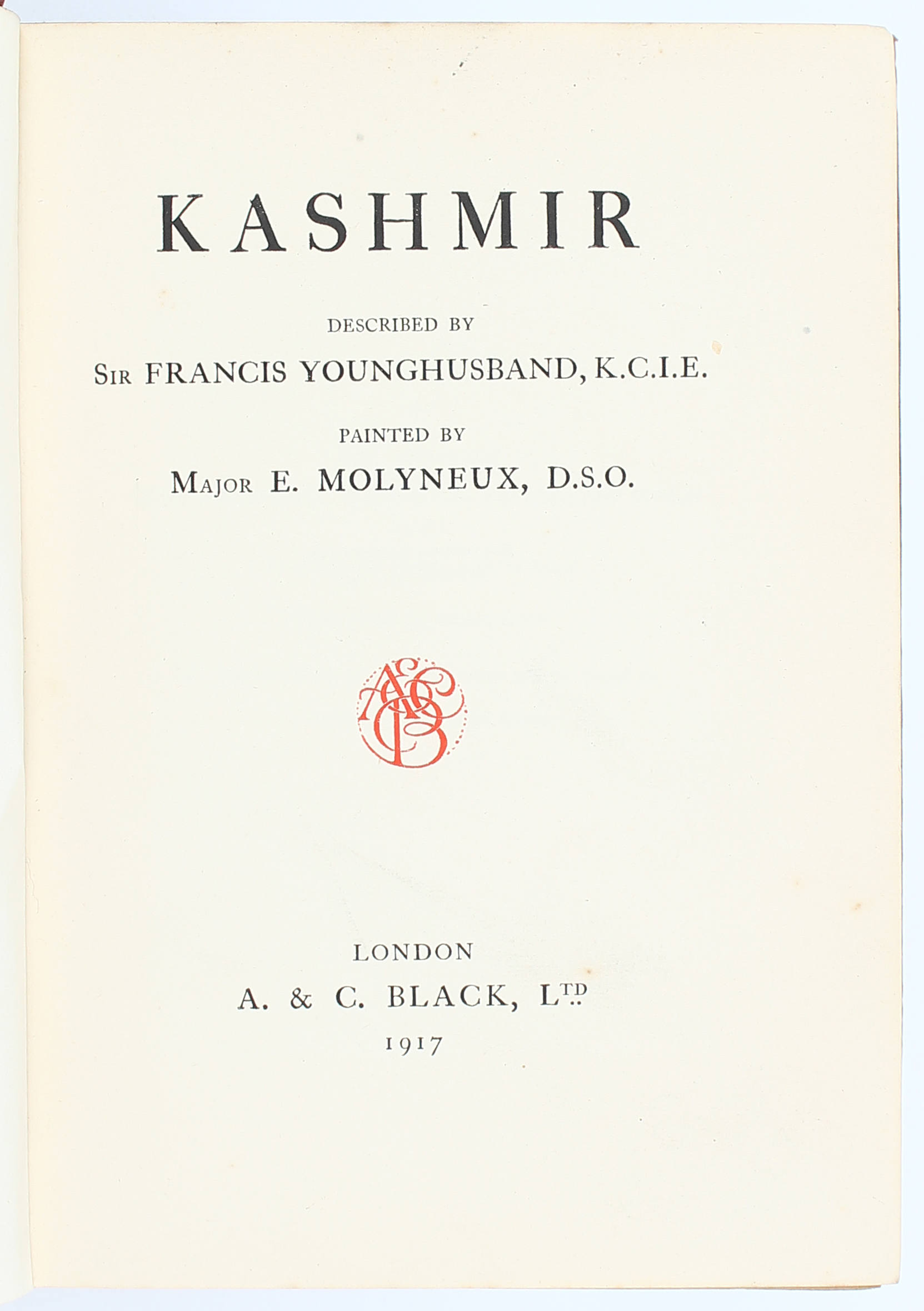 Younghusband, Kashmir