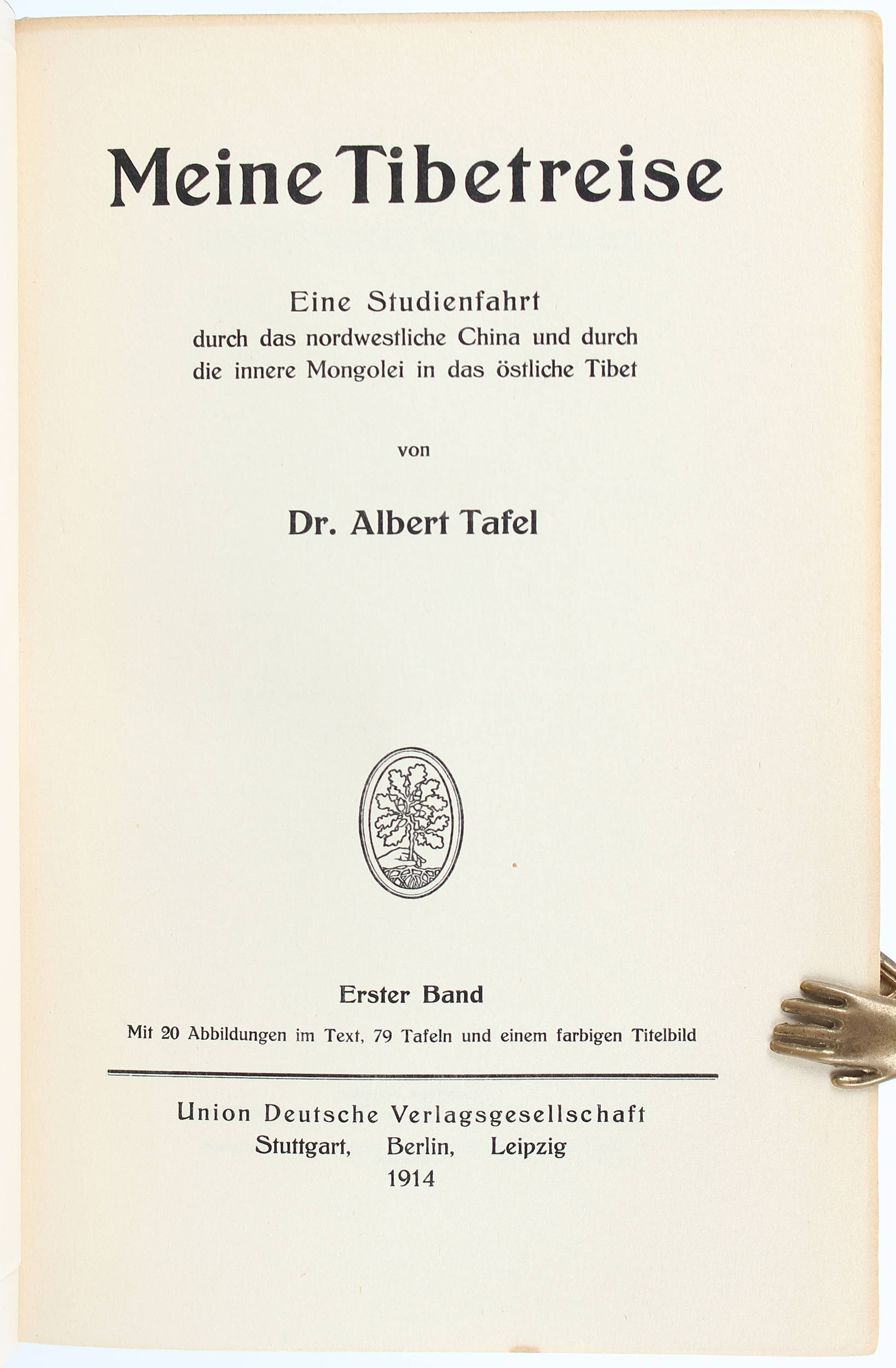 Tafel, Meine Tibetreise.  2 Bde.