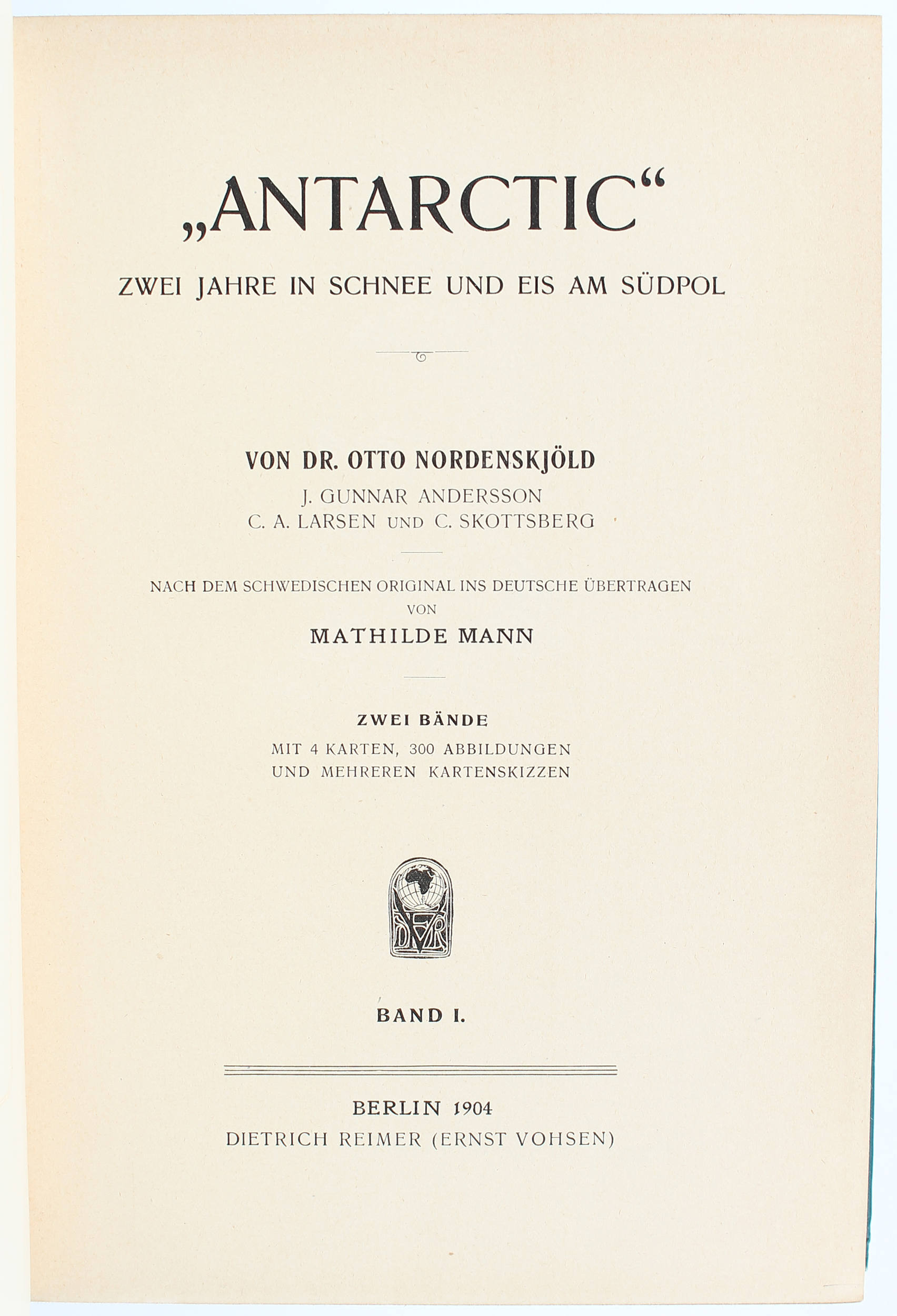 Konvolut Antarktis und Arktis /  15 Bde.