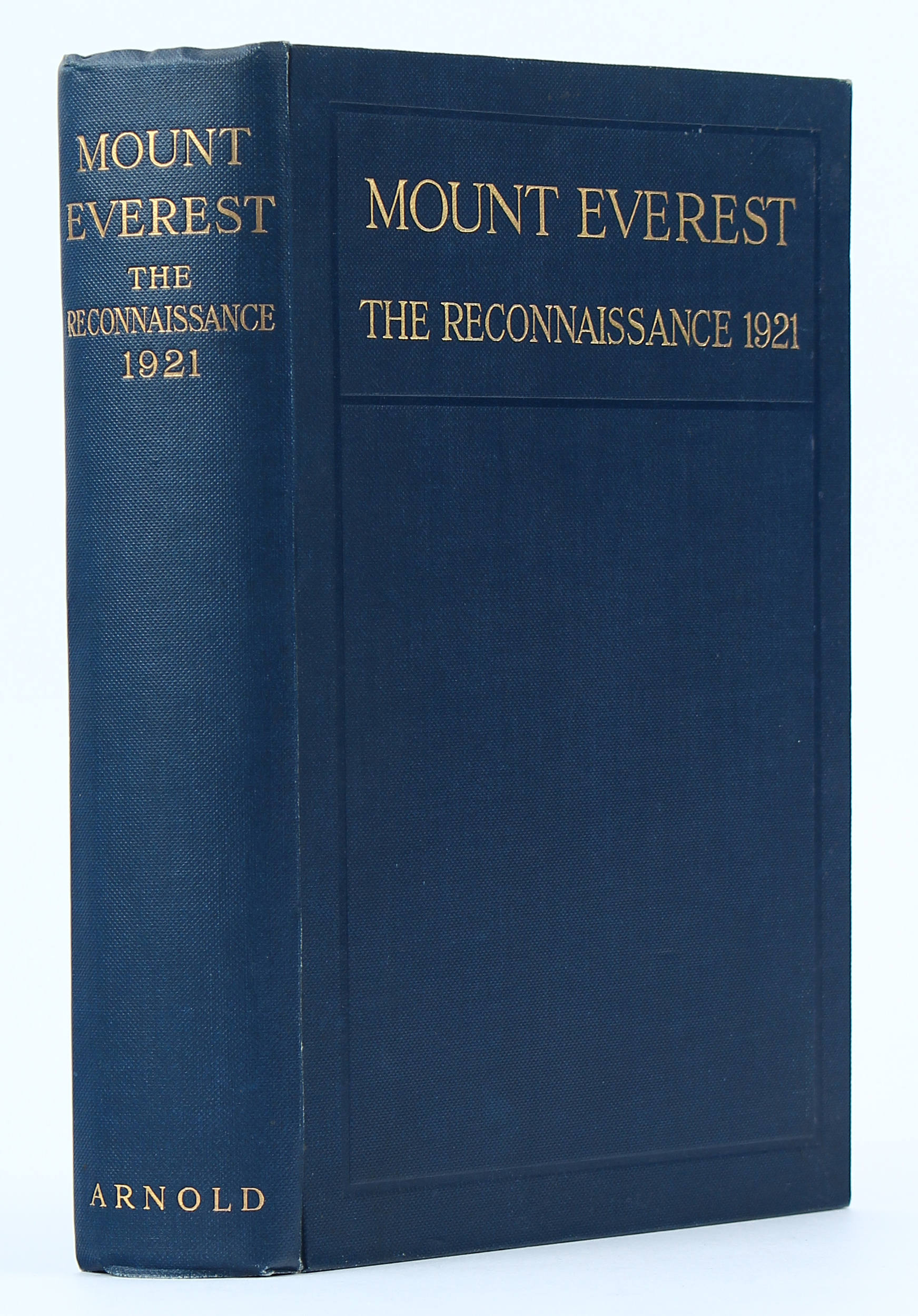 Howard-Bury, Everest. The Reconnaissance, 1921