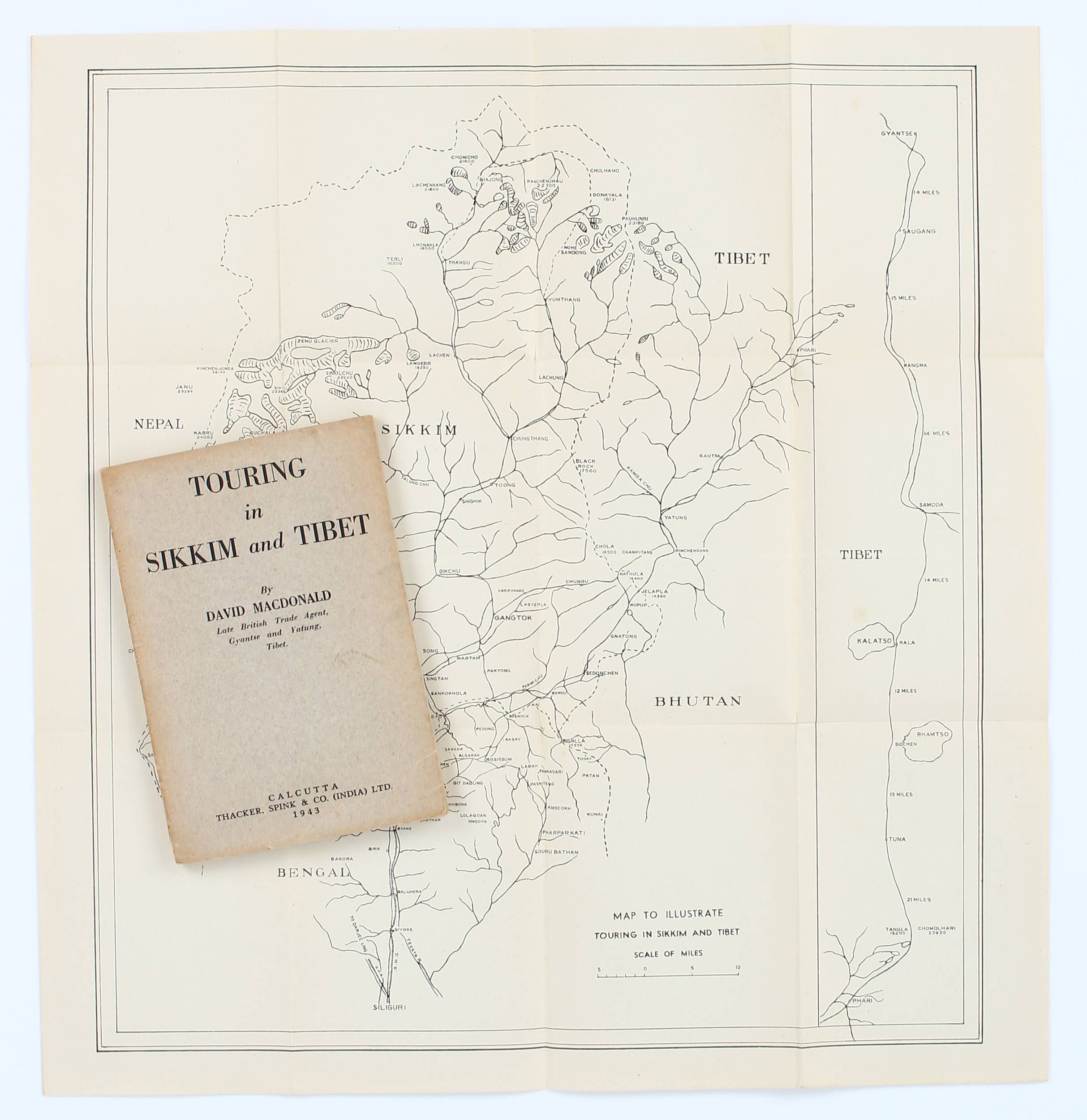 Macdonald, Touring in Sikkim and Tibet