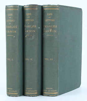 Darwin, The life and letters of Charles Darwin. 3 Bde.