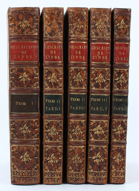 Bernoulli, Description de l'Inde. 5 Bde.