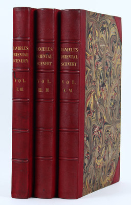 Daniell, Oriental Scenery. 3 Bde.
