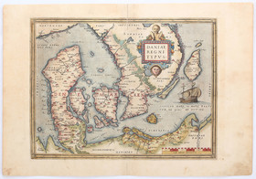 Dänemark. / 3 Bll. (Ortelius)
