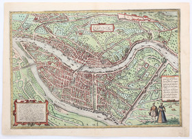Lyon + Marseille. 2 Bll. (Braun-Hogenberg)