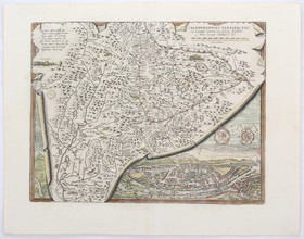 Salzburg. 2 Bll. (Ortelius)