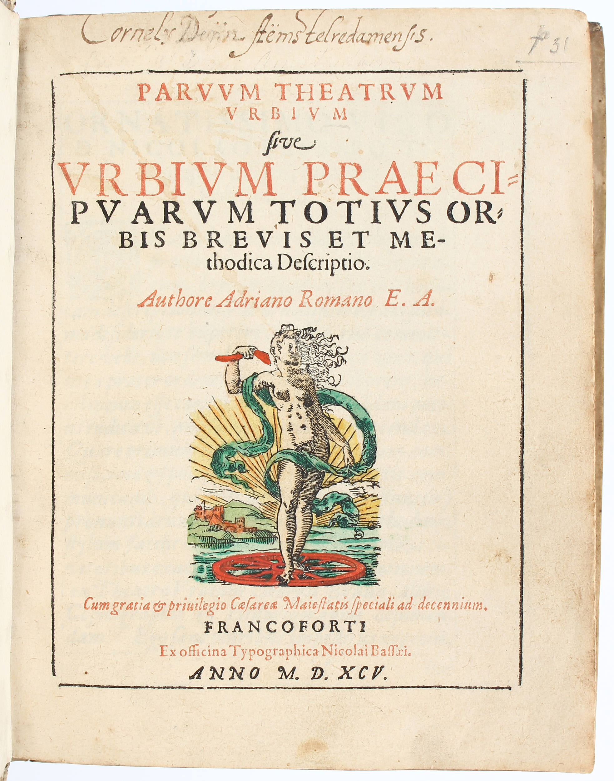 Romanus, Parvum theatrum urbium