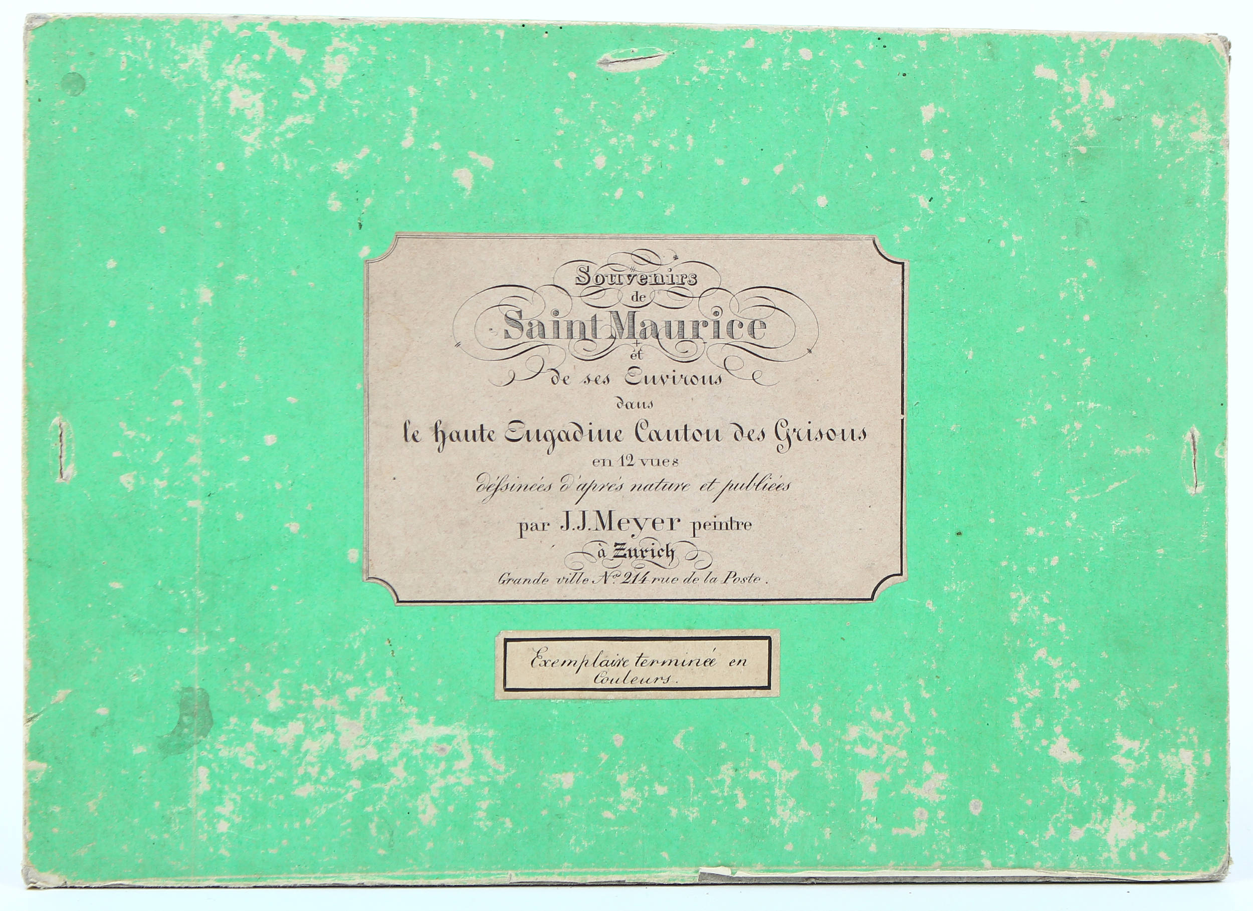 Meyer, Souvenirs de Saint Maurice