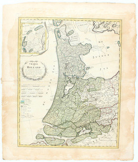 Homann Erben, Atlas der Niederlande. Lose