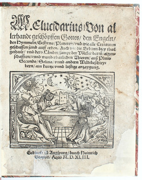 Lucidarius, Von allerhandt geschöpffen