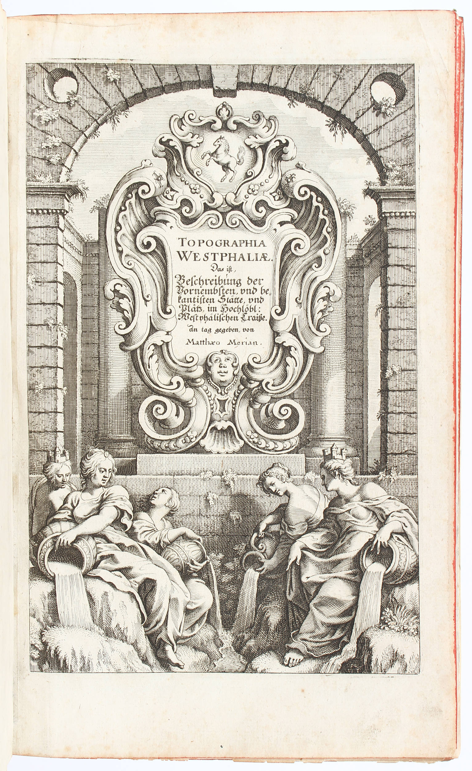 Merian, Topographia Westphaliae. 2 Bde.
