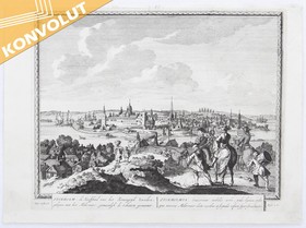 Stockholm. Konvolut meist Ansichten. 18 Bll.