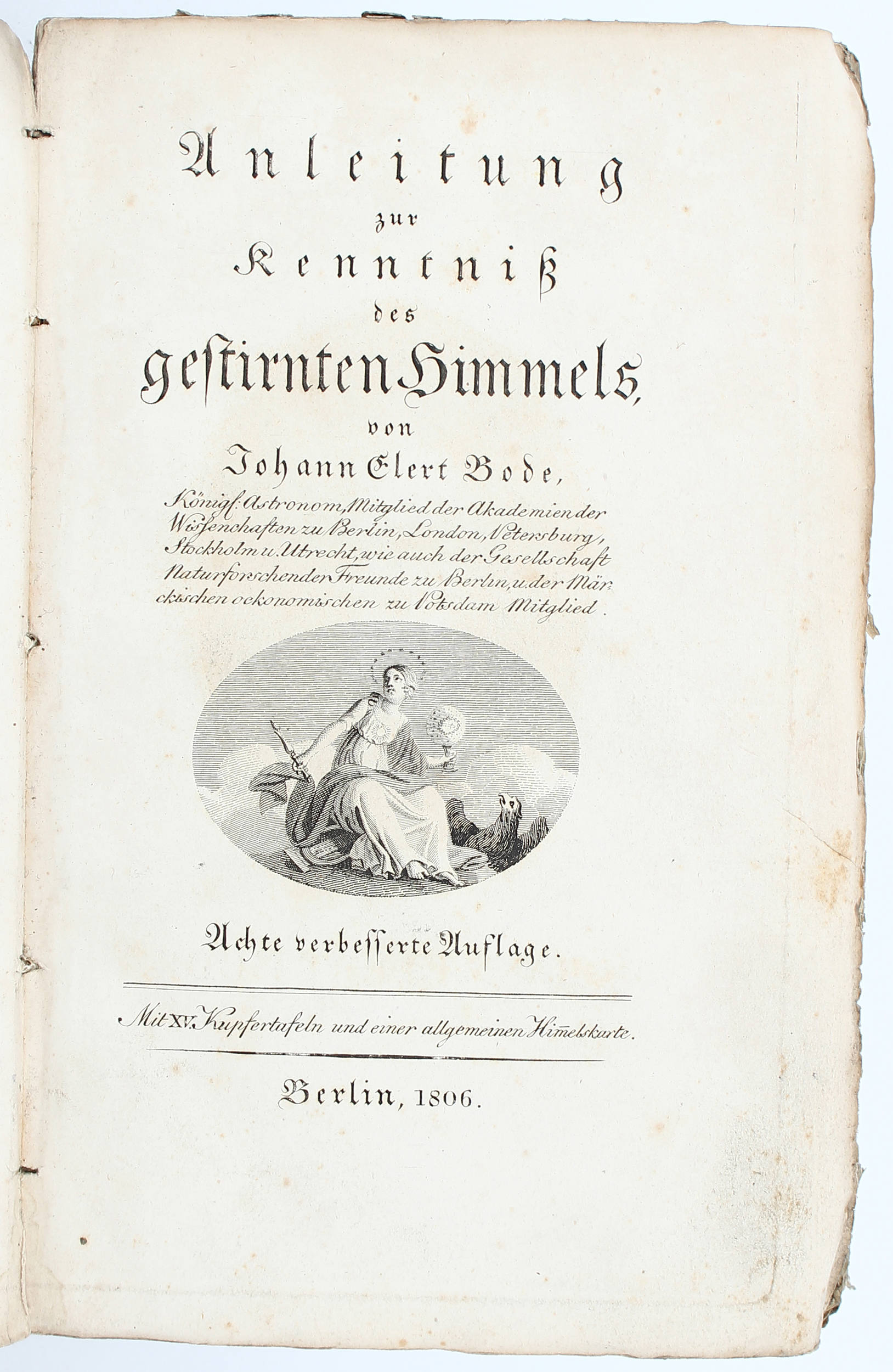 Bode, Kenntniß des gestirnten Himmels