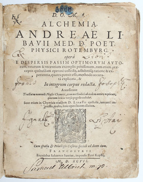 Libavius, Alchemia/Commentationum metallicarum