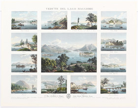 Lago Maggiore. Sammelbild. Zucoli-Lose