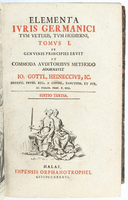 Heineccius, Elementa 2 Bde.