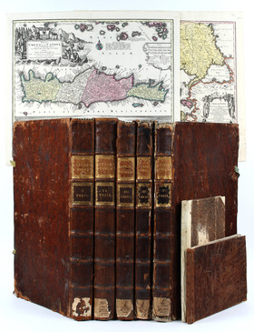 Seutter, Atlas novus. 5 Bde. Beilagen